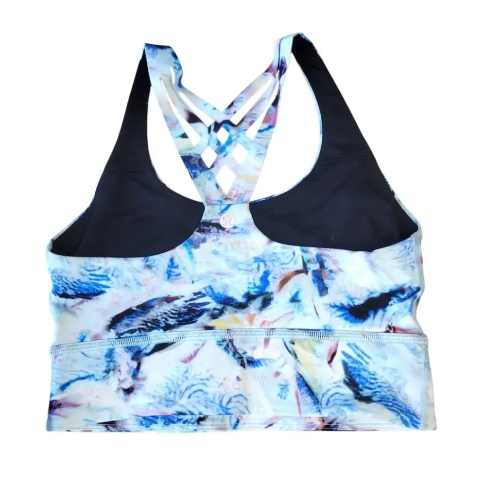 Lululemon Mind Over Miles Bra Exposure Multi size 4